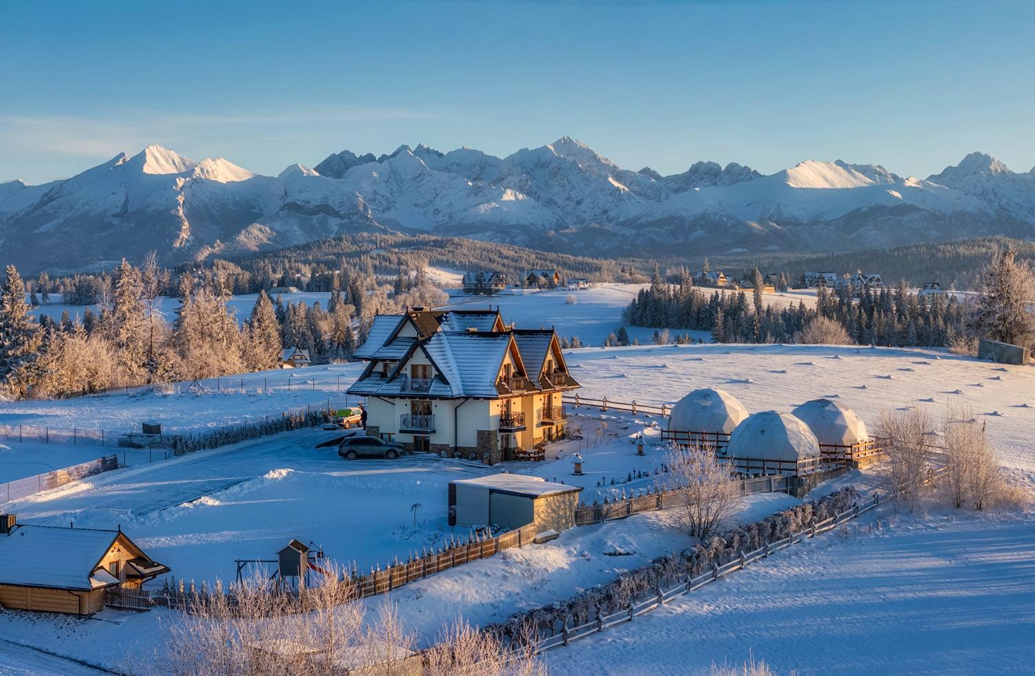Tatry Mountain Glamp Z Jacuzzi Hotel Zakopane Kültér fotó