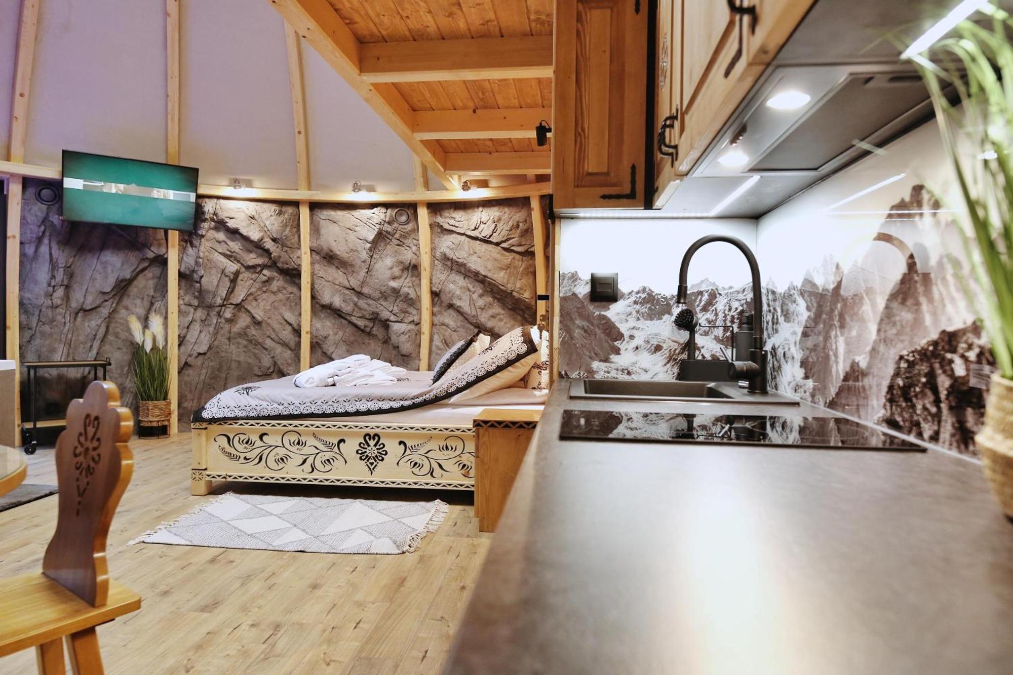 Tatry Mountain Glamp Z Jacuzzi Hotel Zakopane Kültér fotó