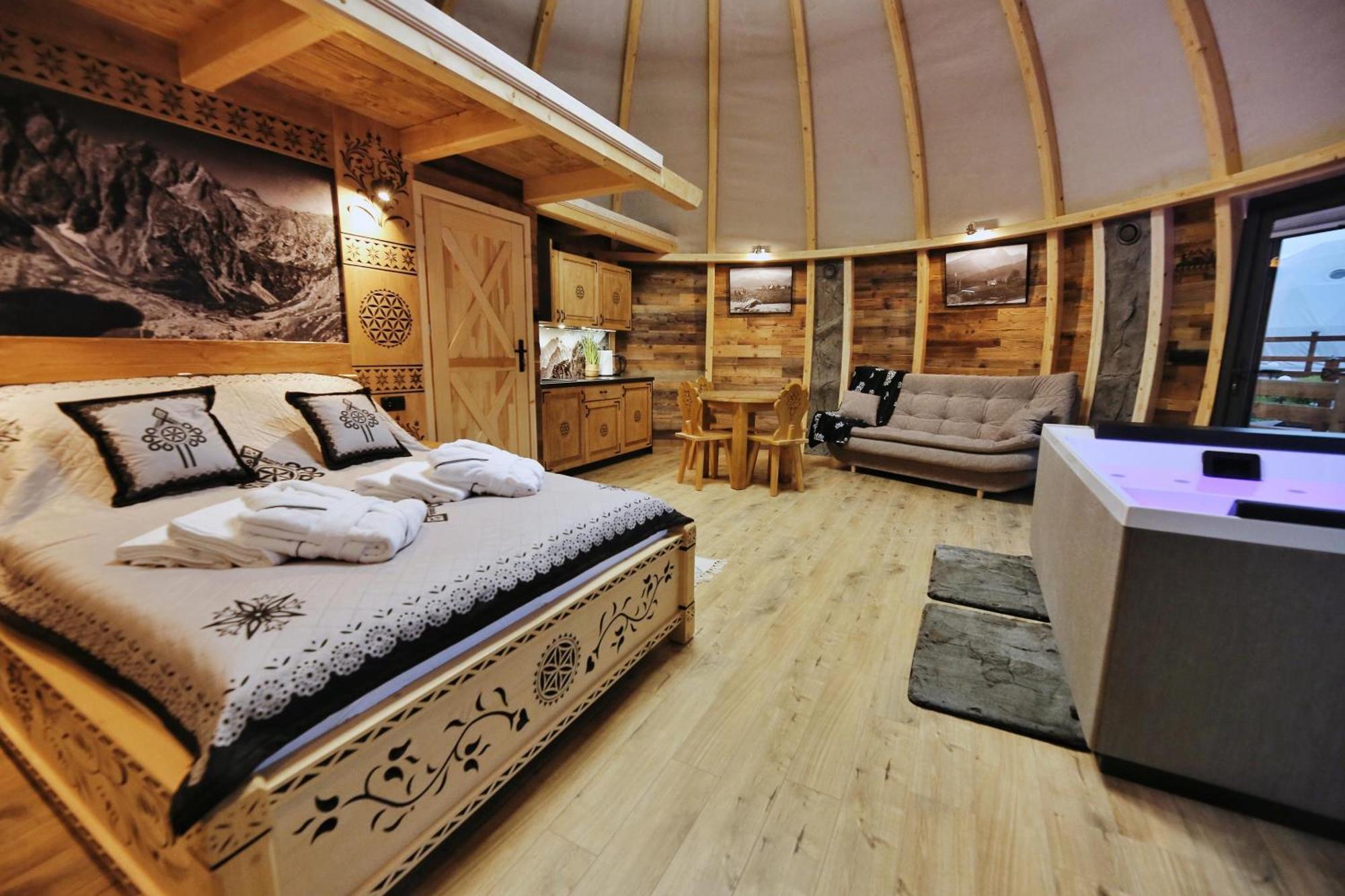 Tatry Mountain Glamp Z Jacuzzi Hotel Zakopane Kültér fotó
