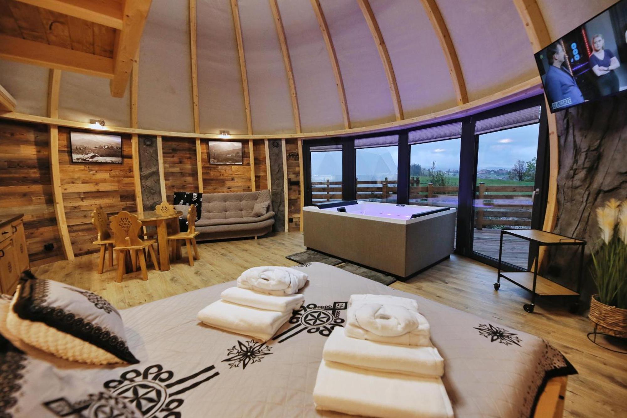 Tatry Mountain Glamp Z Jacuzzi Hotel Zakopane Kültér fotó