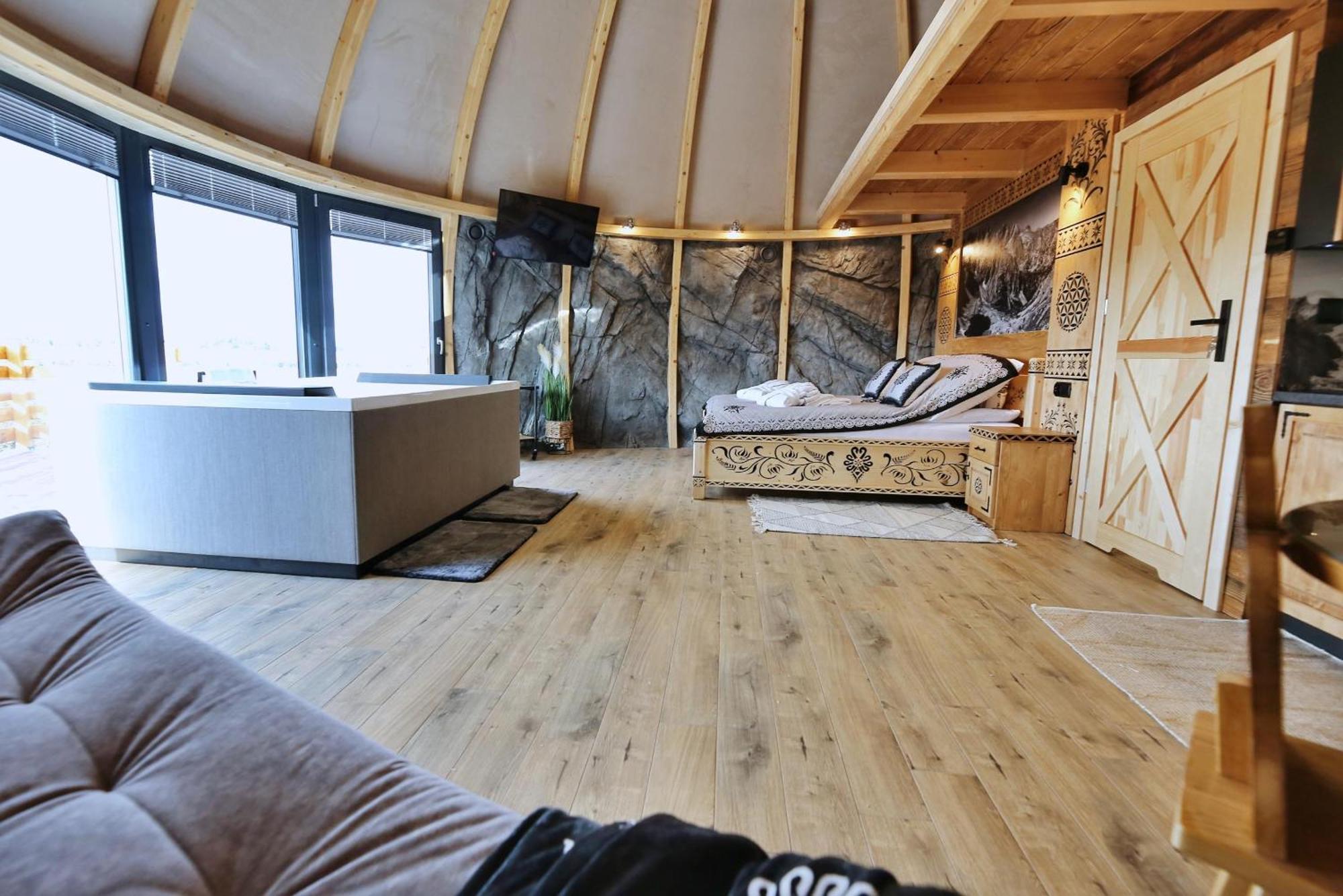 Tatry Mountain Glamp Z Jacuzzi Hotel Zakopane Kültér fotó