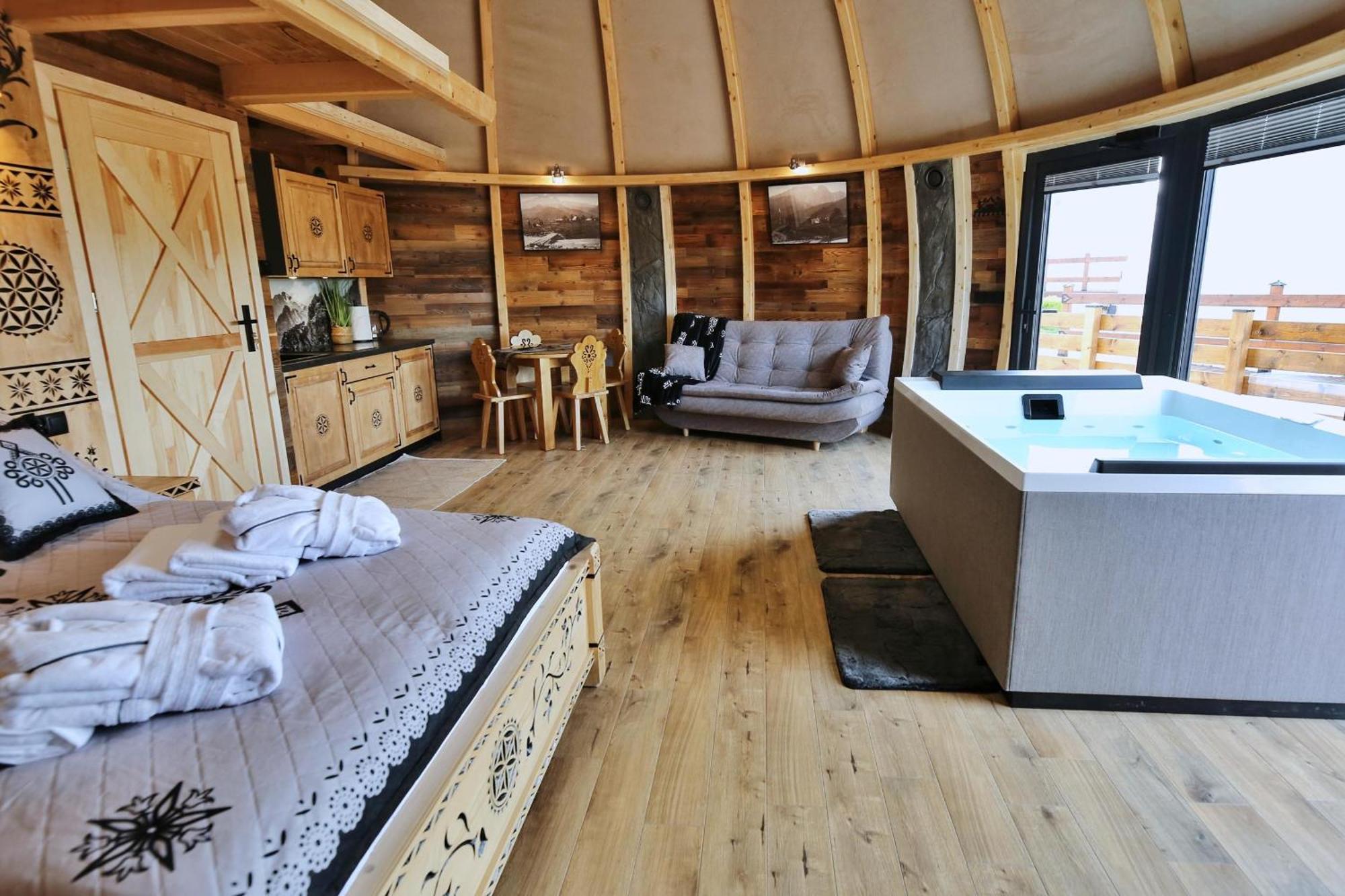 Tatry Mountain Glamp Z Jacuzzi Hotel Zakopane Kültér fotó