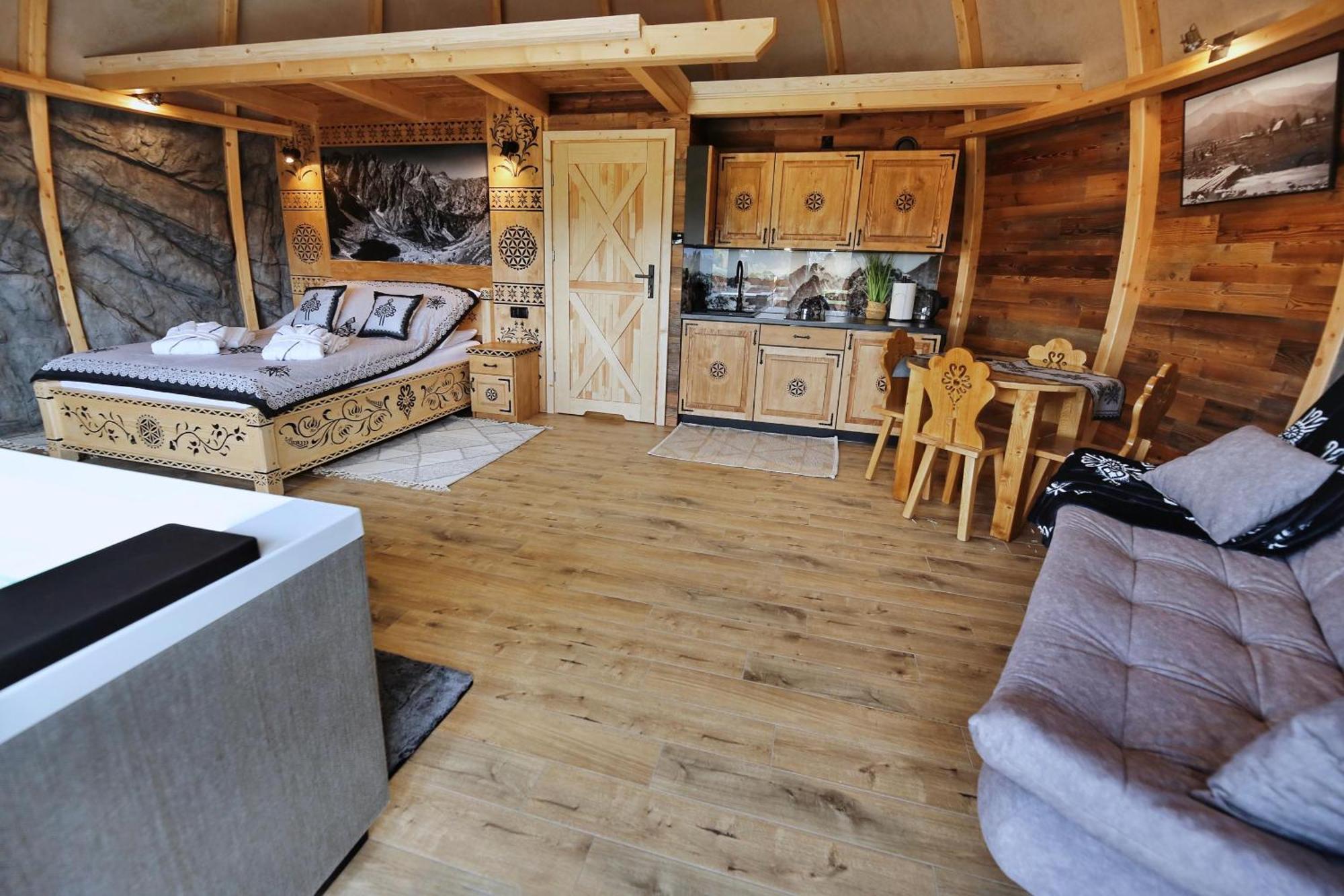 Tatry Mountain Glamp Z Jacuzzi Hotel Zakopane Kültér fotó
